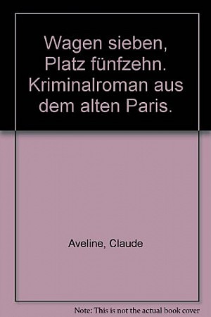 Wagen 7, Platz 15