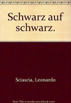 Schwarz auf Schwarz