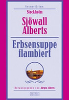 Erbsensuppe flambiert