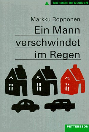 Ein Mann verschwindet im Regen
